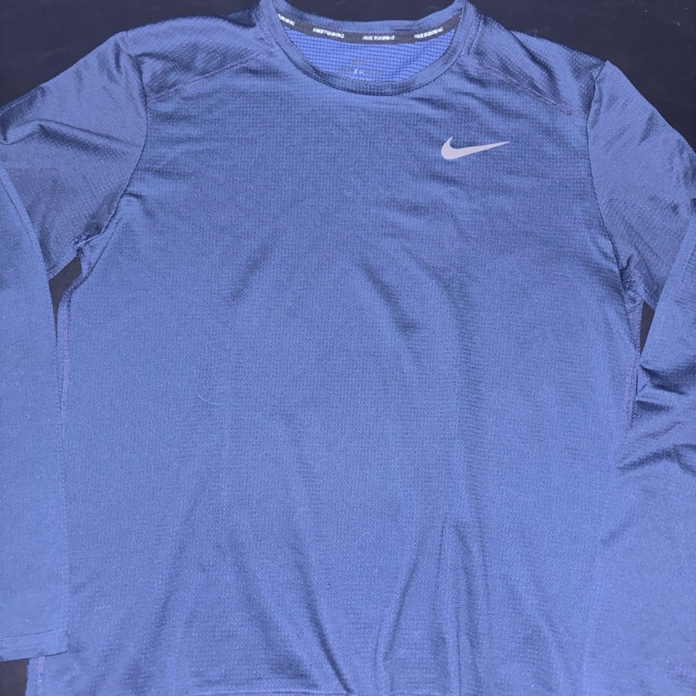Nike Running Men’s Long Sleeve Blue Size Small